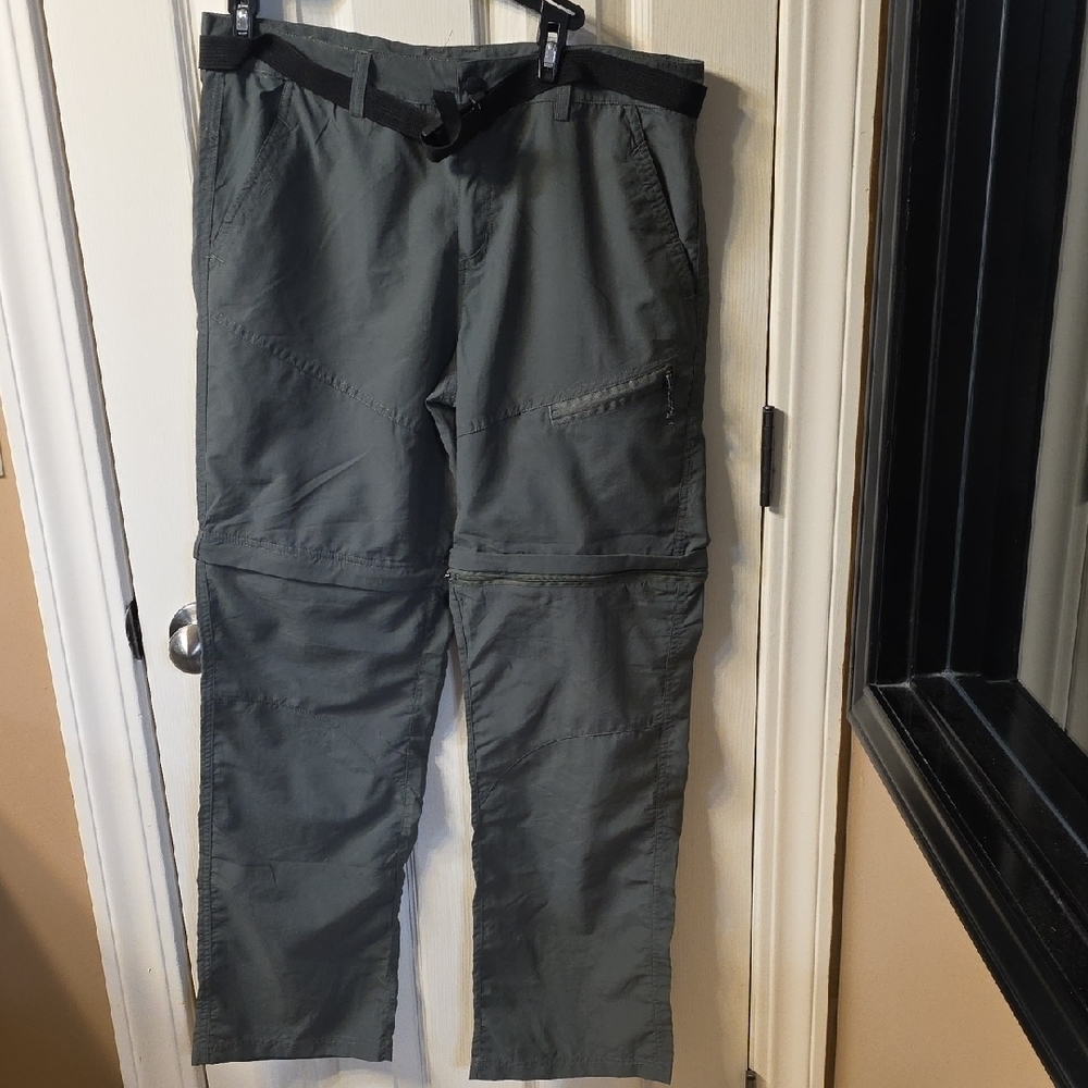 BOYS Convertible Outdoor Pants - Gray